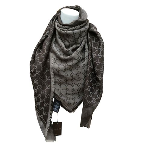 gucci shell scarf|gucci scarf clearance.